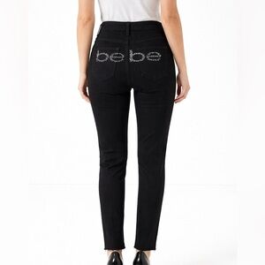 BEBE Y2K BLACK SKINNY JEANS